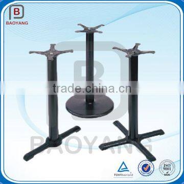 Latest design black cast iron triangle base cast iron table legs for sale China