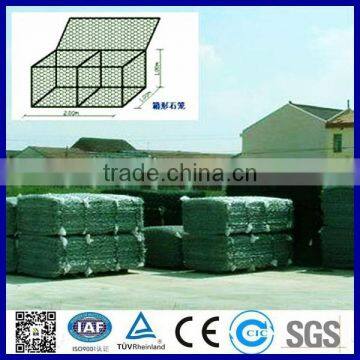 Anping hexagonal mesh gabion box stone basket construction retaining wall