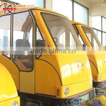 Fully closed type intelligent sidewalk power sweeper for sale in China