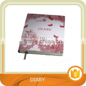 Soft cover glue binding paper notebook