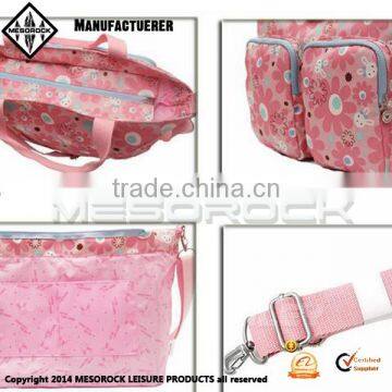 High Quality Wholesale Custom Oxford Fabric Shoulder Bag Mommy Diaper Bag