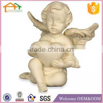 Factory Custom made best home decoration gift resin polyresin baby angel figurines wholesale