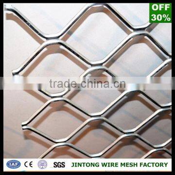 Decorative Flat Diamond Mesh /raised Expanded Wire Mesh Panel for Wall photo-4
