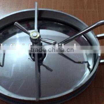 stainless steel YAC down manhole cover for tank