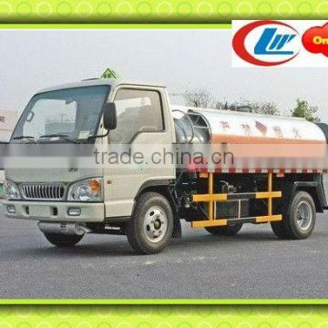 JAC light fuel Tank Service Truck,refuel tank truck