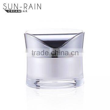 Fashion Hot Sale Skin Care Cream Jar China Made 50g Acrylic Cosmetic Jar photo-2