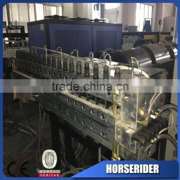 Wpc Pvc Foaming Skirting Board Plate Extrusion Line/pvc Crusted Foamed Making Line