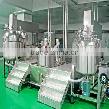 2017 Hot Sales 200L Vacuum Emulsifying Mixing Machine for Cosmetics Production photo-5