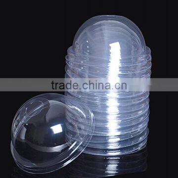 Custom Food Grade Disposable Clear Plastic Cup Dome Lids Cheap Price photo-5