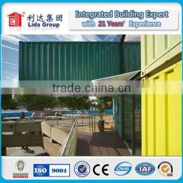 Low cost portable container house