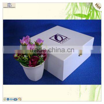 Decorating Lighted Plain Craft Wooden Pen Box photo-5