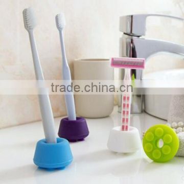 CY180 Multi-purpose sucker Cute Toothbrush Holder