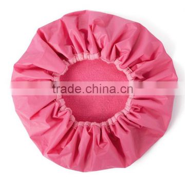 Q090 Pe+ microfiber cute Home Furnishing Waterproof Shower cap