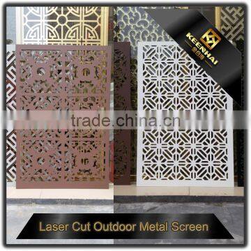 Decorative Laser Cut 3mm Aluminum Perforated Panel for Facade photo-3