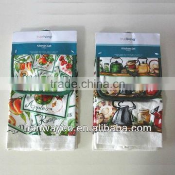 Stock 4pcs Kitchen Towels