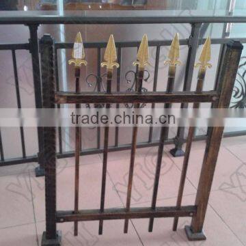 for Street Decorative Black Cheap Steel Fence, Factory Direct Production Fence photo-6