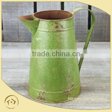 Hot Sale bucket oil painting, cheap water can for garden