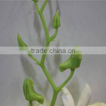 Brand Name Decorative Artificial Flowers Fabric Large Butterfly Orchid photo-3