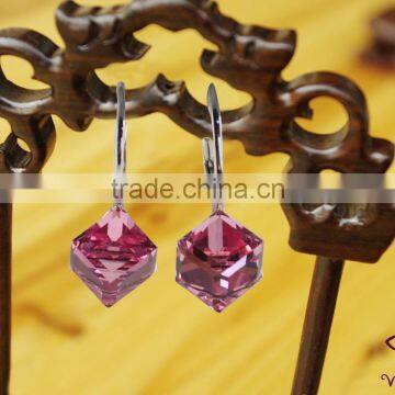 Fashion Jewelry Magnetic Colorful Pink Earring