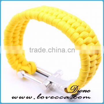 Wholesale Paracord Survival Bracelet With Bottle Opener/Compass/Scraper photo-3