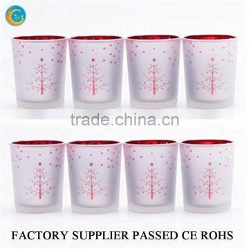 Decorative glass candle holder from factory supplier