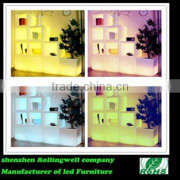 Glow Cabinet Wine Rack/LED Bar Cabinet 40x40xH40CM photo-3
