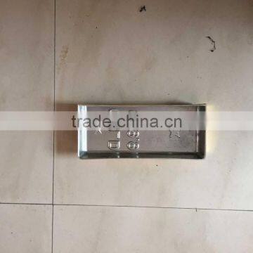 Plastic Vac-formed Thick Film Blister Rectangular Cover With Gold Plating photo-3