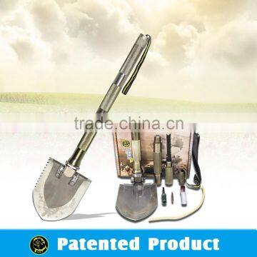 HIGH QUALITY OUTDOOR Survival Camping shovel /all steel shovels / shovel hoe hammer knife