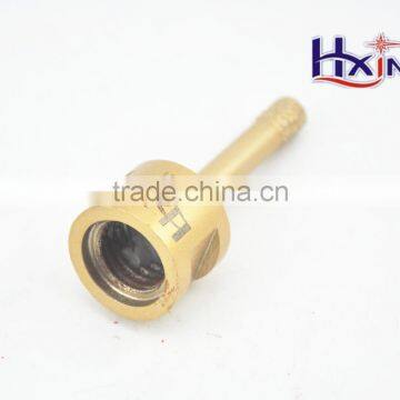 8mm Gold color Brazed diamond hole saws for hard rock / high quality diamond core drill bits