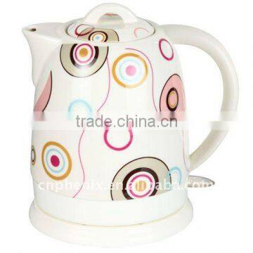 Ceramic cordless electric kettle