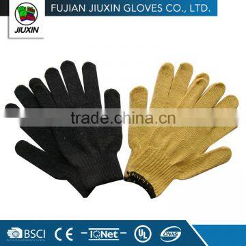 Cotton/polyester string cotton/polyester knitting glove