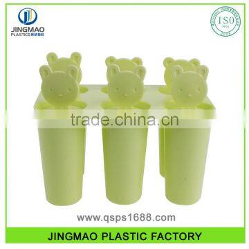 6 Cavities Hot Sell Food Grade Plastic Ice Cream Maker Mold