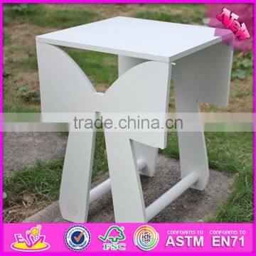 2016 New Design White Wooden Kids Play Table for Study W08G183 photo-3