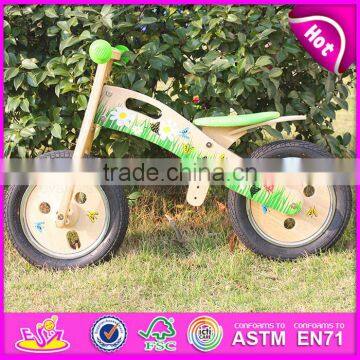 Latest Design Best Sale Children Balance Wooden Bike W16C115 photo-3