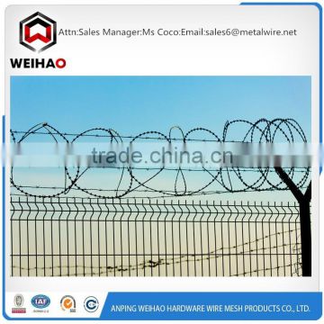 Bahrain salable large stock different size galvanized razor barbed wire razor wire