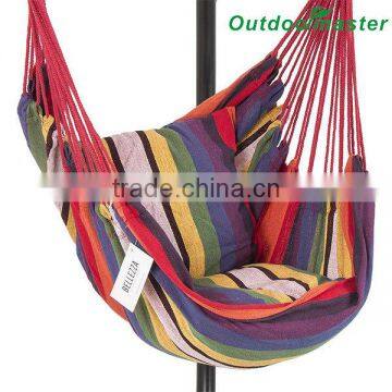 Backyard C-Stand Rainbow Steel Hanging Hammock Swing Chair photo-2