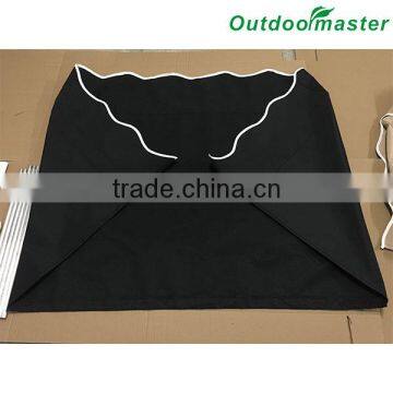 Outdoor 4x2FT Manual Folding Black Small Window Awning photo-4