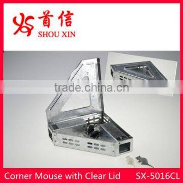 Corner multi mouse rat cage with clear window SX-5016CL