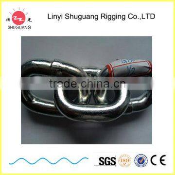 G80 full automatic machinery industrial lifting load link chain for chain block lifting