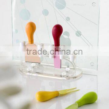 colorful non-stick coating cheese knife