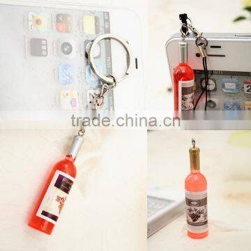Cheap Lovely Wine Bottle Key Chain photo-6