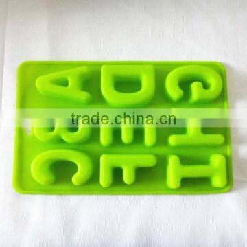 silicone ice tray alphabet