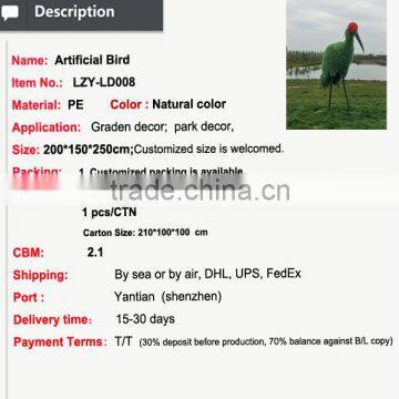 Artificial Outdoor Milan Grass Topiary Animal Shape for Garden Decor photo-2