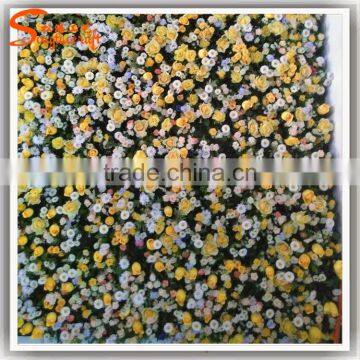 2016 Artificial Rose Flower Walls Silk Decoration Wall Background photo-6