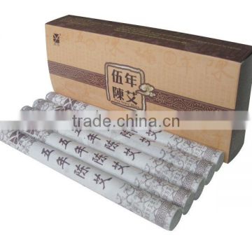 Moxa stick,normal grade five years moxa stick,chinese traditional moxa stick