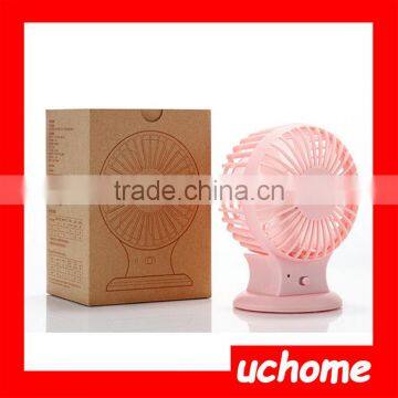 UCHOME Factory Price Rechargeable Electric Fan Palm Leaf Fan With Rechargeable Usb Mini Fan photo-6