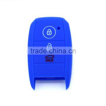 Hot Selling High Grade Remote Silicone Car Key Shell 3 Buttons for Kias photo-2