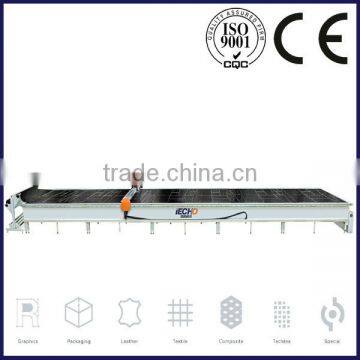 Inflatable large format and membrane structure material cutting table