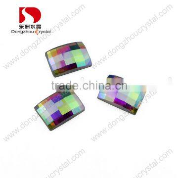 DZ-1047 Chess Cut Flat Back Glass Stones for Clothing photo-3