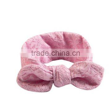 Wholesale 2016 New Fashion Baby Girls Lace Bow Headband Baby Hair Band photo-3